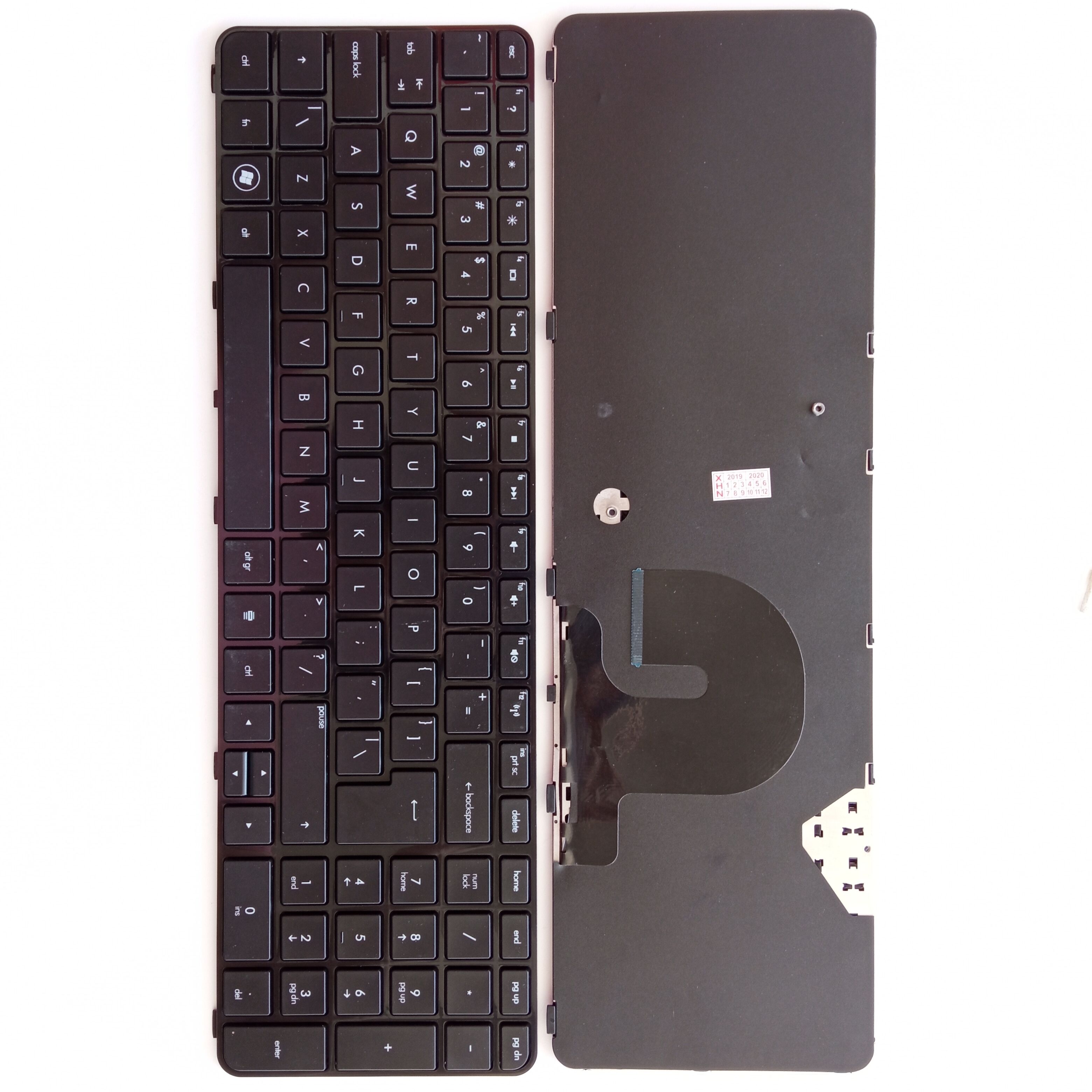 Picture of New Replacement Laptop Keyboard For HP DV7-4000 BLACK FRAME BLACK UI Layout